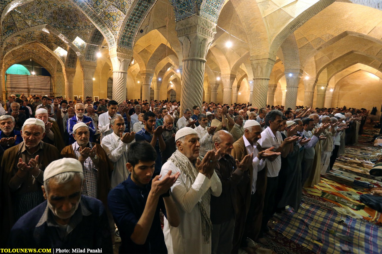 مراسم اعتکاف در مسجد وکیل شیراز/ عکس: میلاد پناهی