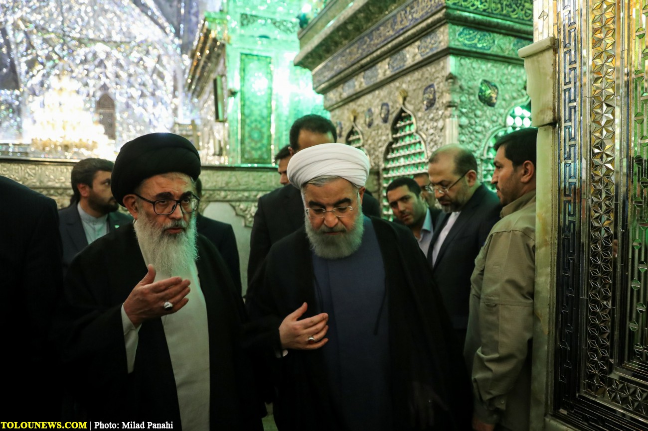 حضور رئیس جمهور در حرم شاهچراغ(ع)/ عکس: میلاد پناهی