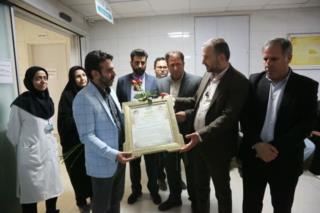 تجلیل از سفیدپوشان اسوه مهربانی در روز پرستار