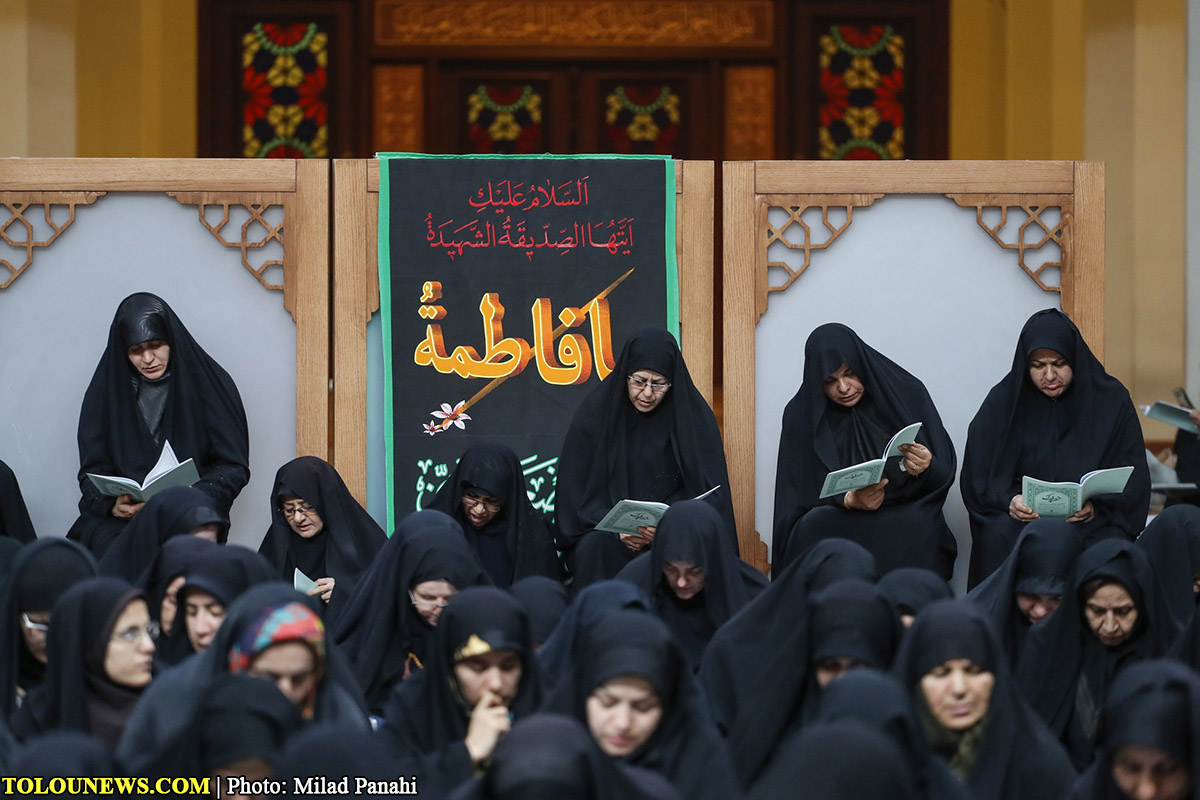 قرائت خطبه فدکیه در حرم مطهر حضرت شاهچراغ(ع)/ عکس: میلاد پناهی