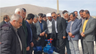 افتتاح چهار پروژه آبرسانی در شهرستان مرودشت با اعتباری بالغ بر ۷۳۰ میلیارد ریال