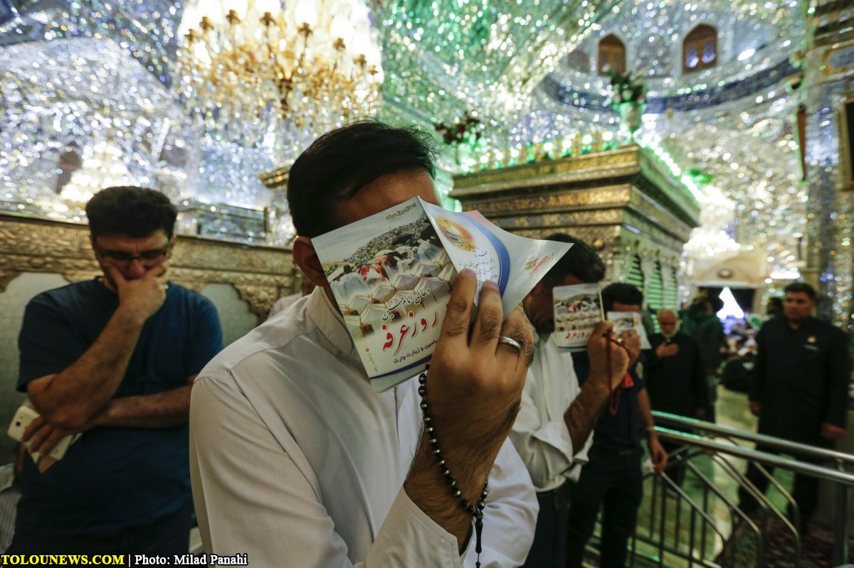 مراسم دعای روز عرفه در شیراز/ عکس: میلاد پناهی