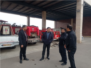 پیگیری رفع برخی مشکلات ایستگاه آتش‌نشانی دراک