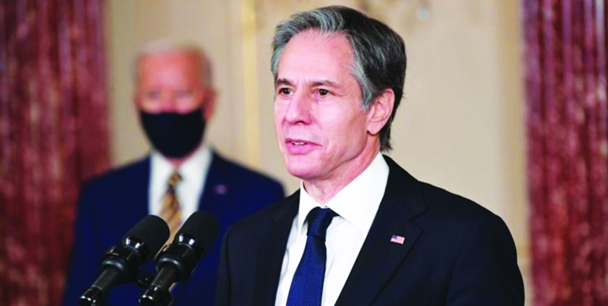 بلینکن وزیر خارجه آمریکا:  به ایران پاسخ جمعی می‌دهیم