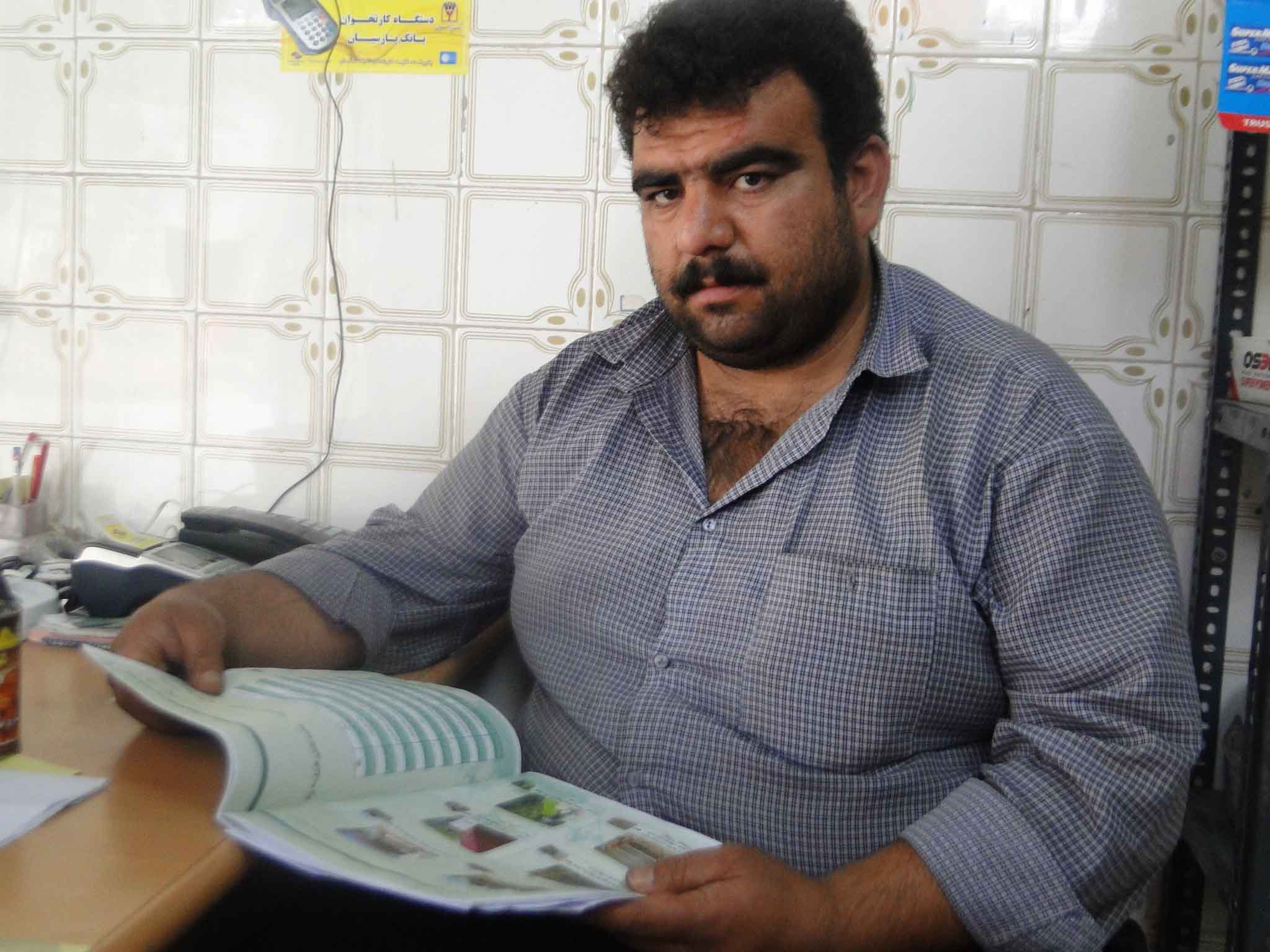 مصاحبه اي با سرپرست باشگاه ورزشي سرباز نماينده شهرستان كازرون در ليگ دسته سه كشور