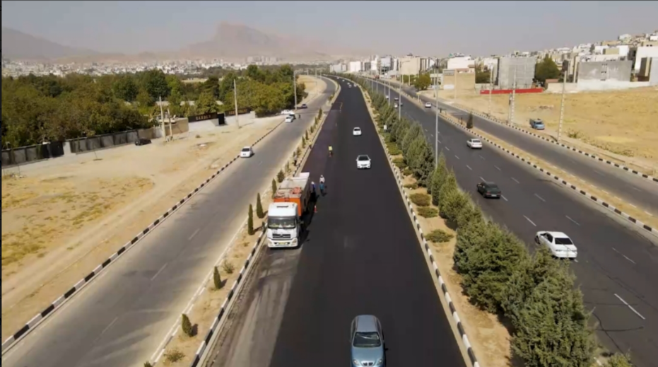 اسلاری سیل ایمنی تردد در شیراز را افزایش می‌دهد