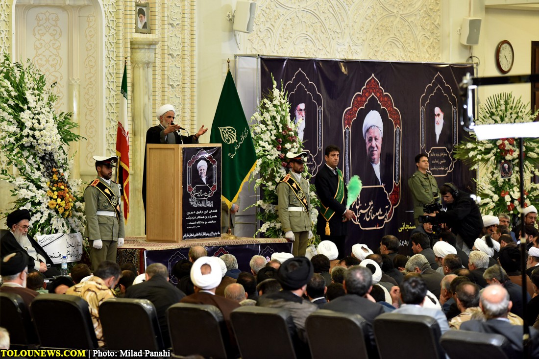 بزرگداشت آیت الله هاشمی رفسنجانی با حضور معاون رئیس جمهور  در شیراز/ عکس: میلاد پناهی