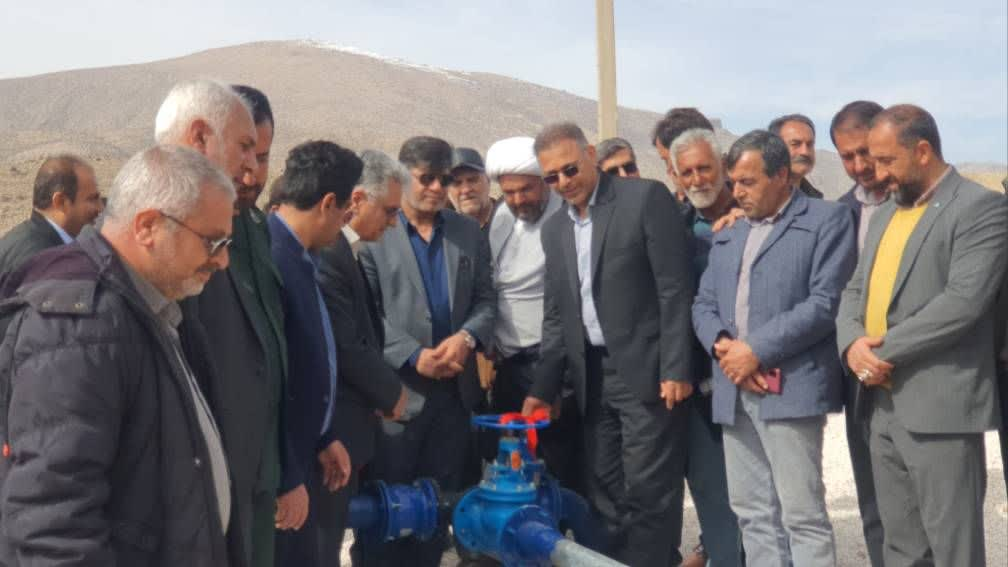 افتتاح چهار پروژه آبرسانی در شهرستان مرودشت با اعتباری بالغ بر ۷۳۰ میلیارد ریال