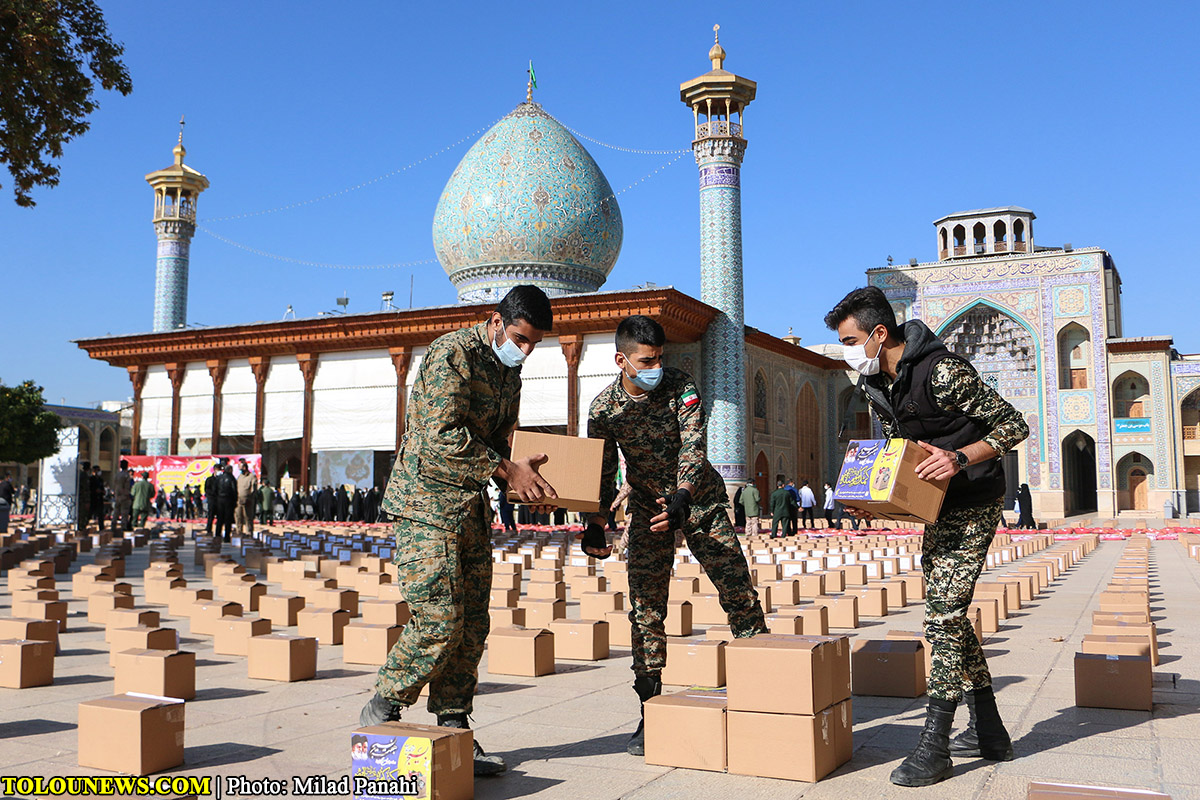 کمک مومنانه هفته بسیج در شیراز/ عکس: میلاد پناهی